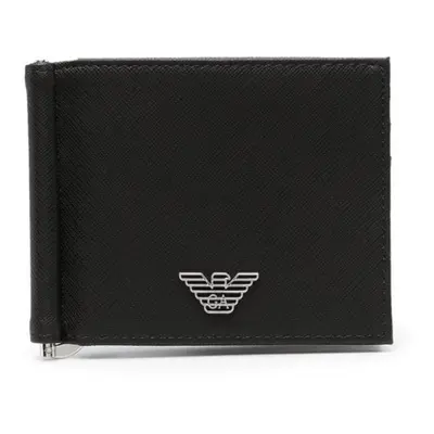 EMPORIO ARMANI - Logo Leather Wallet