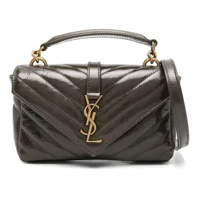 SAINT LAURENT - College Leather Mini Bag