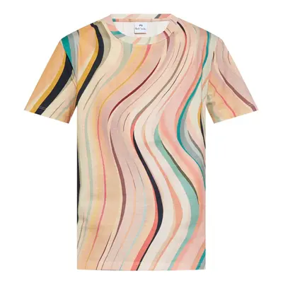 PS PAUL SMITH - New Swirl Cotton T-shirt