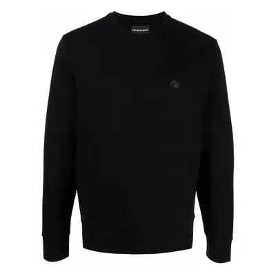 EMPORIO ARMANI - Logo Cotton Sweatshirt