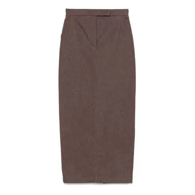 MAX MARA - Cotton Long Skirt