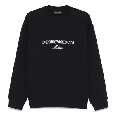 EMPORIO ARMANI - Logo Cotton Sweatshirt