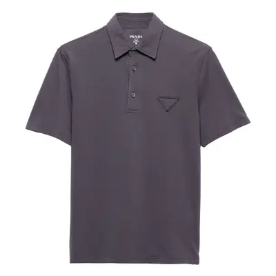 PRADA - Logo Cotton Polo Shirt