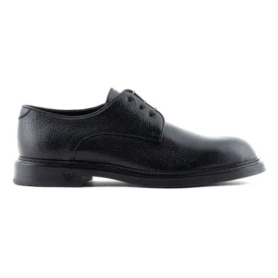 EMPORIO ARMANI - Leather Laced Shoes