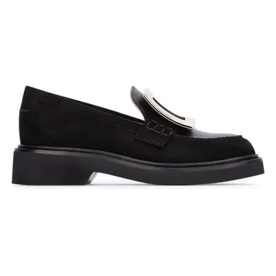 ROGER VIVIER - Viv Rangers Leather Loafers