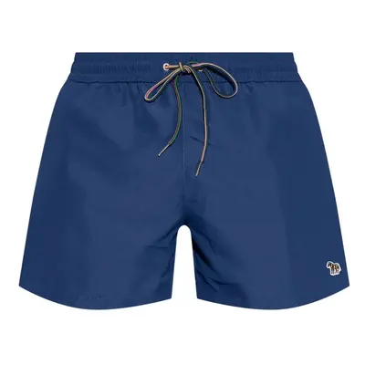 PAUL SMITH - Zebra Logo Swim Shorts