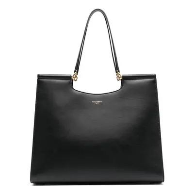 DOLCE & GABBANA - Sicily Large Leather Tote Bag