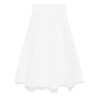 ZIMMERMANN - Crush Cotton Midi Skirt