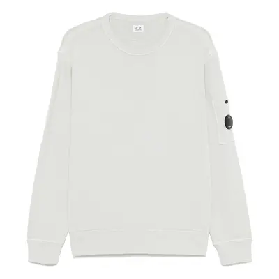 C.P. COMPANY - Logo Cotton Crewneck Sweatshirt