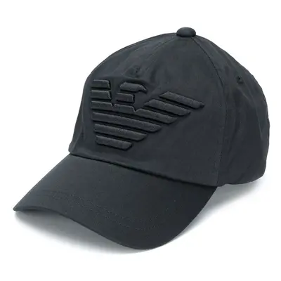 EMPORIO ARMANI - Logo Cotton Cap