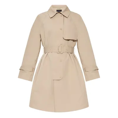 EMPORIO ARMANI - Cotton Blend Trench Coat