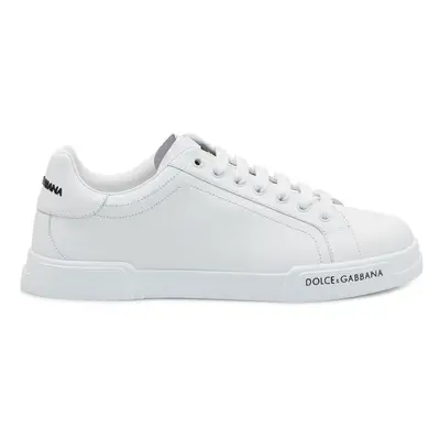 DOLCE & GABBANA - Portofino Leather Sneakers