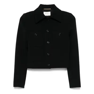 SAINT LAURENT - Wool Blend Cropped Jacket