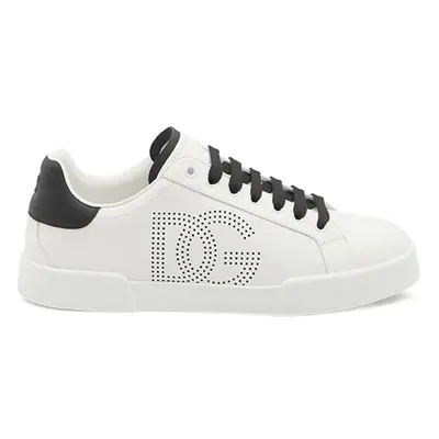 DOLCE & GABBANA - New Roma Leather Sneakers