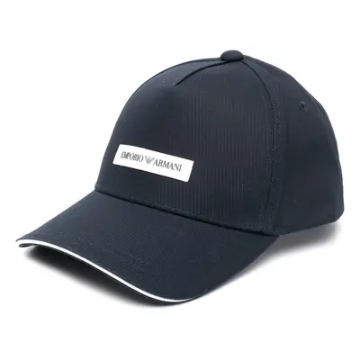 EMPORIO ARMANI - Logo Cotton Cap