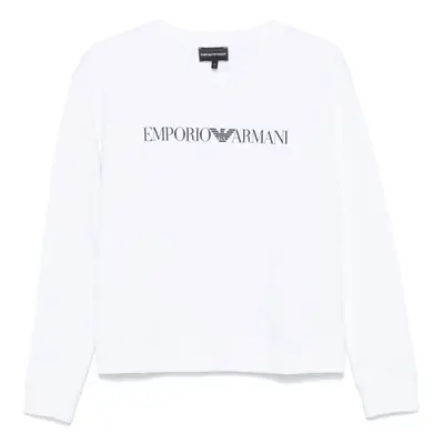 EMPORIO ARMANI - Logo Cotton Sweatshirt