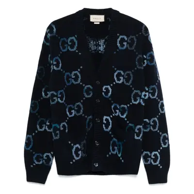 GUCCI - Gg Supreme Wool Cardigan