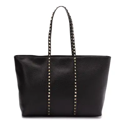 VALENTINO GARAVANI - Rockstud Leather Medium Tote