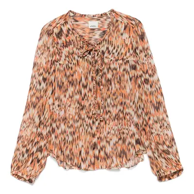 ISABEL MARANT - Ametissa Printed Cotton Top