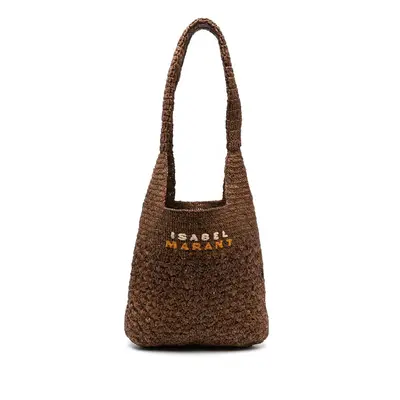 ISABEL MARANT - Praia Small Straw Shoulder Bag