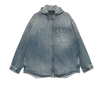 BALENCIAGA - Hooded Denim Jacket