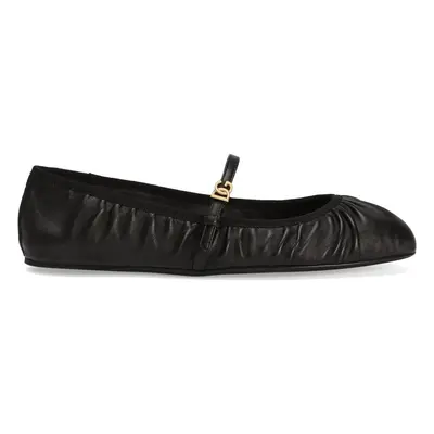 DOLCE & GABBANA - Leather Ballet Flats