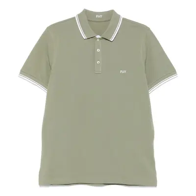 FAY - Contrasting Collar Polo