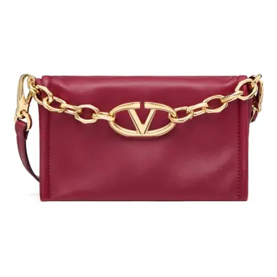 VALENTINO GARAVANI - Vlogo Chain Mini Leather Clutch