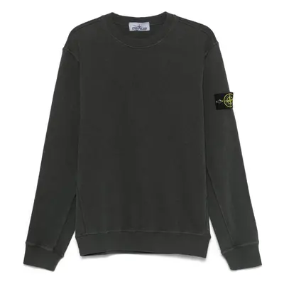 STONE ISLAND - Logo Cotton Sweatshirt