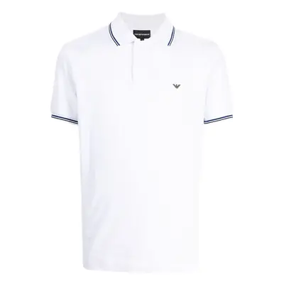 EMPORIO ARMANI - Logo Cotton Polo Shirt