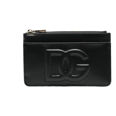 DOLCE & GABBANA - Dg Logo Leather Card Case